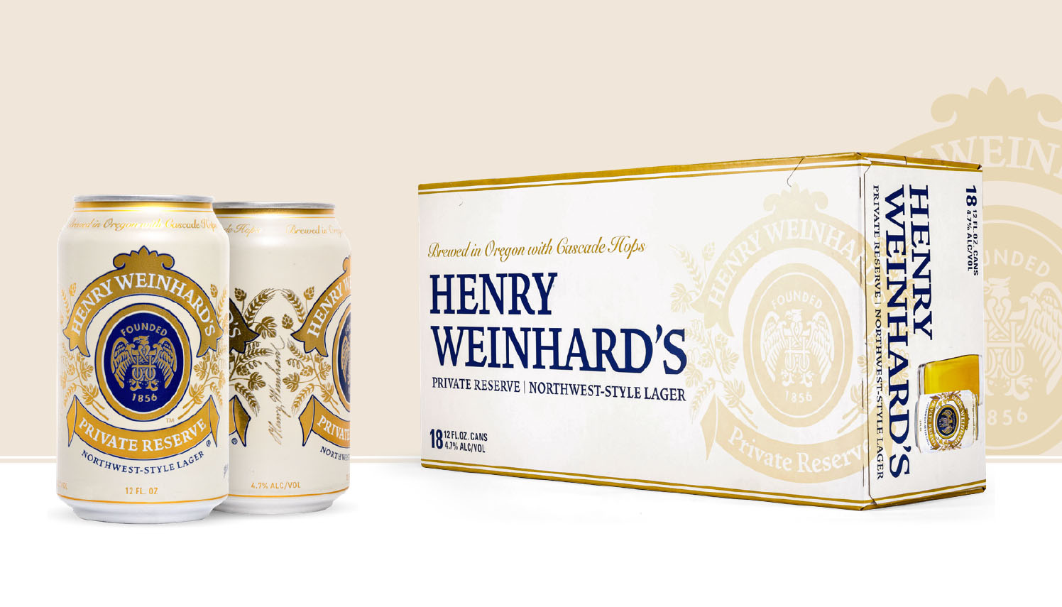 Henry Weinhard's packaging