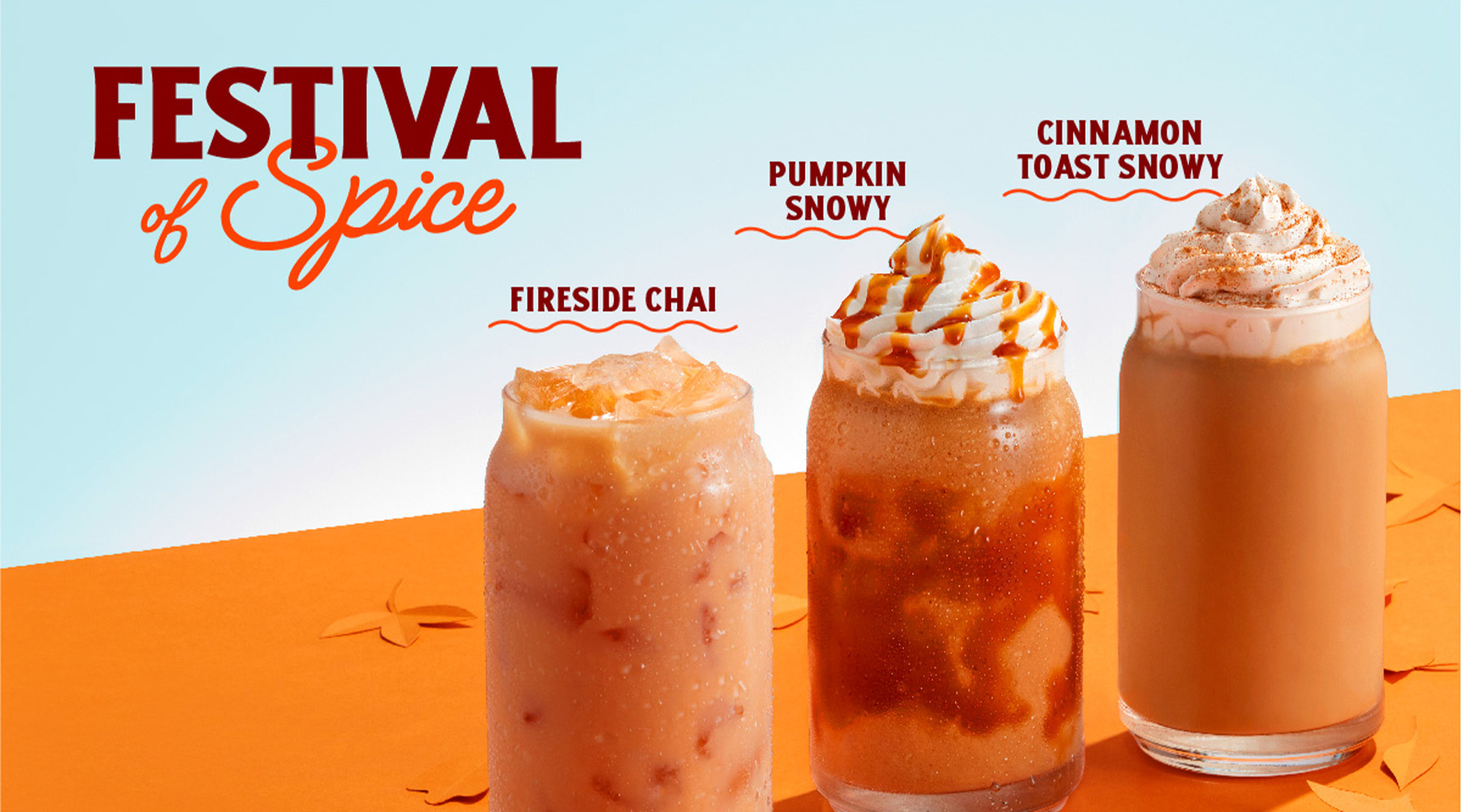 A drink promotion for THB's Festival of Spice